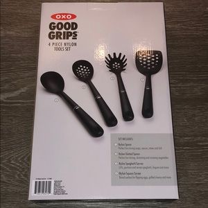 Brand New Oxo Good Grips 4 piece nylon tools set